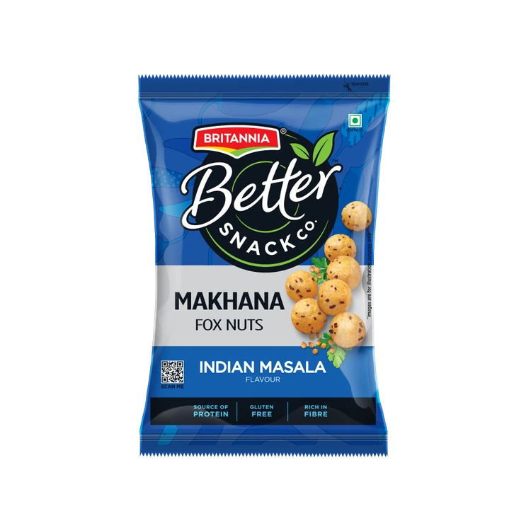 Britannia Better Snack Co. Flavoured Makhana (Indian Masala)