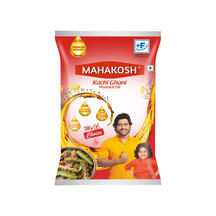 Mahakosh Kachi Ghani Pure Mustard Oil (Sasive Enne)