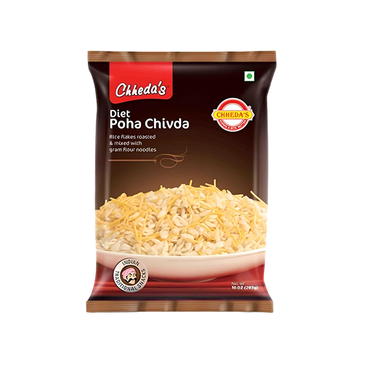 Chheda's Diet Poha Chivda Namkeen - 170 g