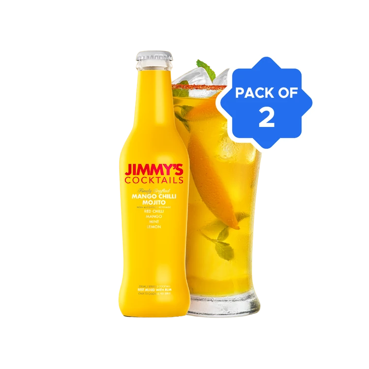 Jimmy's Mango Chilli Mojito Cocktail Mix - Pack of 2