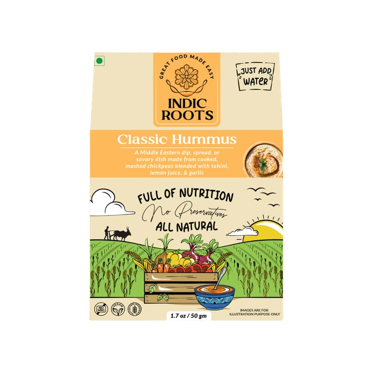 Indic Roots Classic Hummus Dip