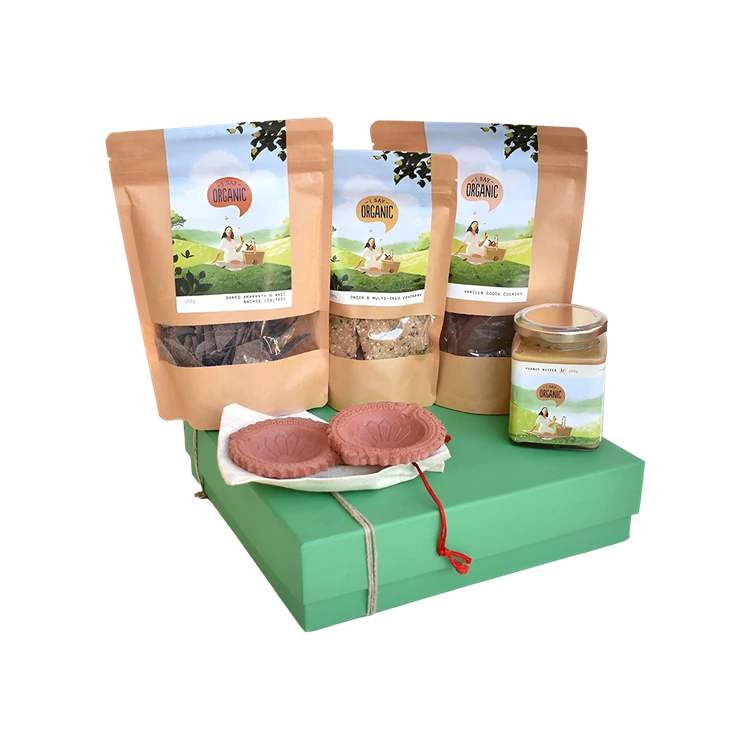 I Say Organic Snacks & Nuts Gift Hamper