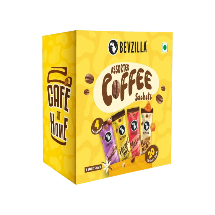 Bevzilla Assorted Instant Coffee Sachets