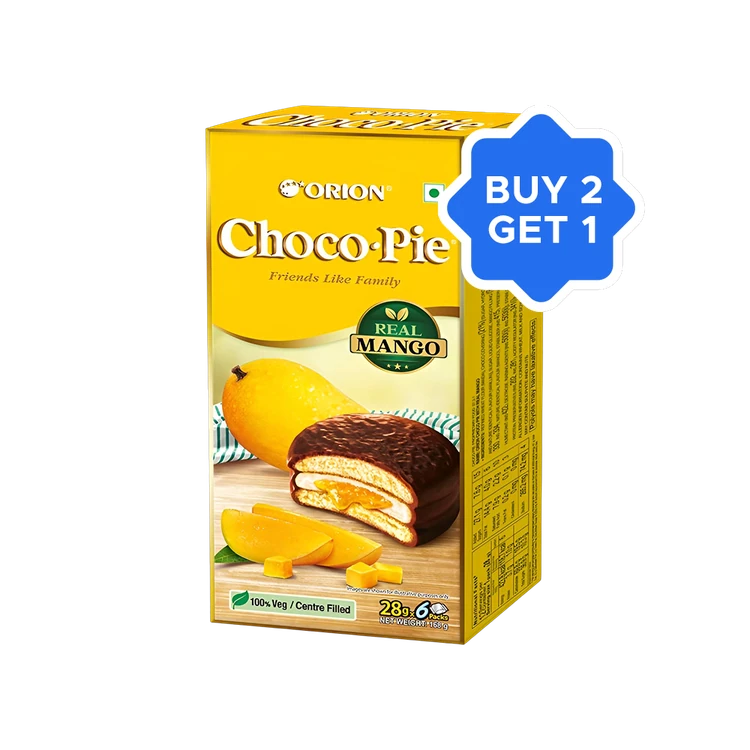 Orion Mango Choco Pie - Buy 2 Get 1 Free