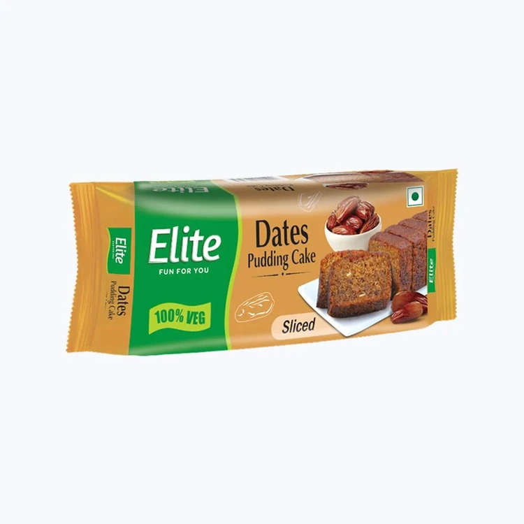 Elite Dates Pudding 100% Veg Slice Cake