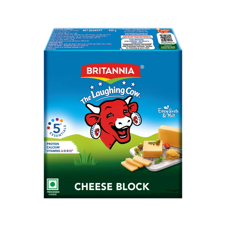 Britannia Laughing Cow Cheese Block