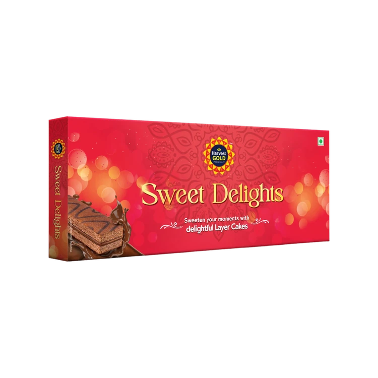Harvest Gold Chocolate Layer Cake Gift Box