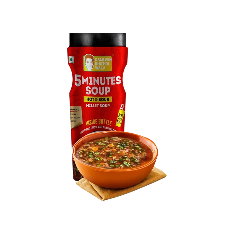 Kamlesh Khichdiwala Hot & Sour Millet Soup Premix