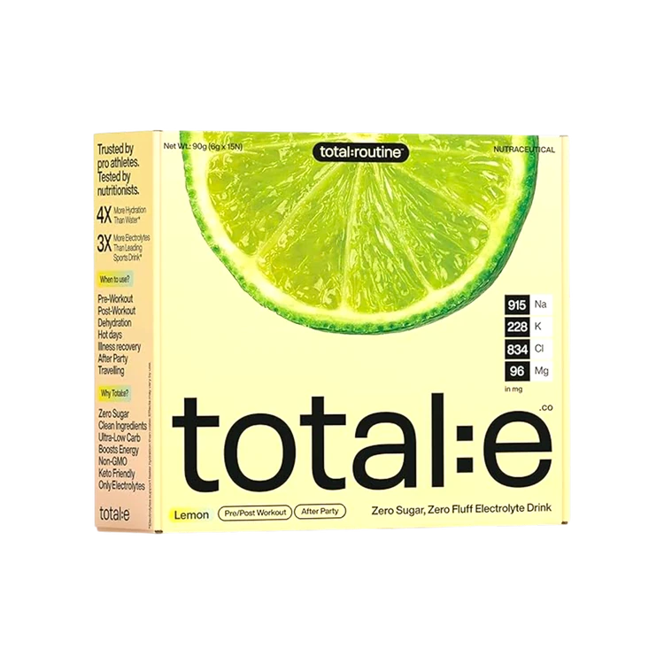 Total Routine Co Lemon Electrolyte Drink