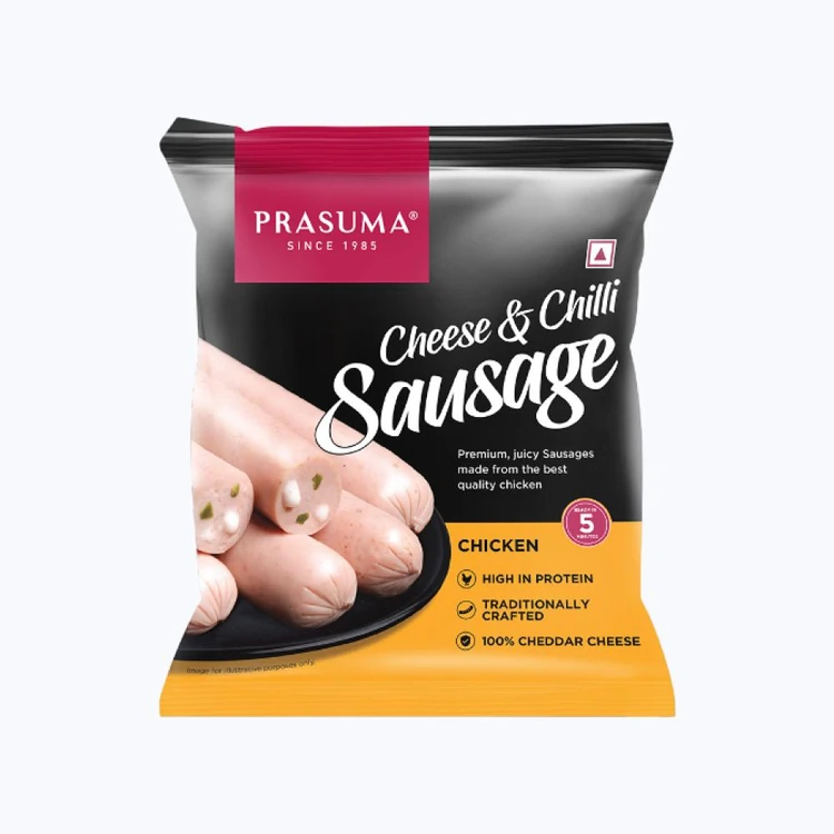 Prasuma Chicken Cheese & Chiili Sausage