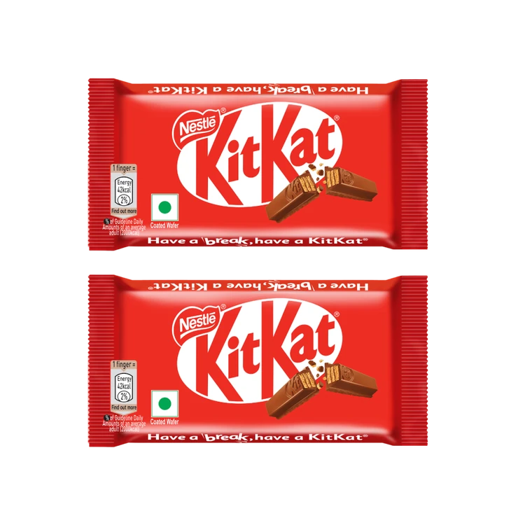 Nestle KitKat 3 Fingers Wafer Bar - Pack of 2