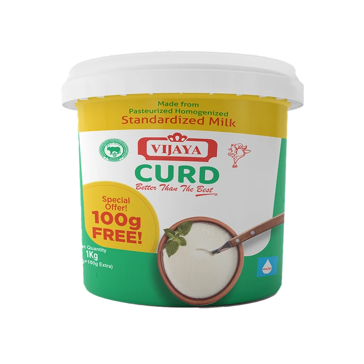 Vijaya Dairy Standardized Milk Cup Curd