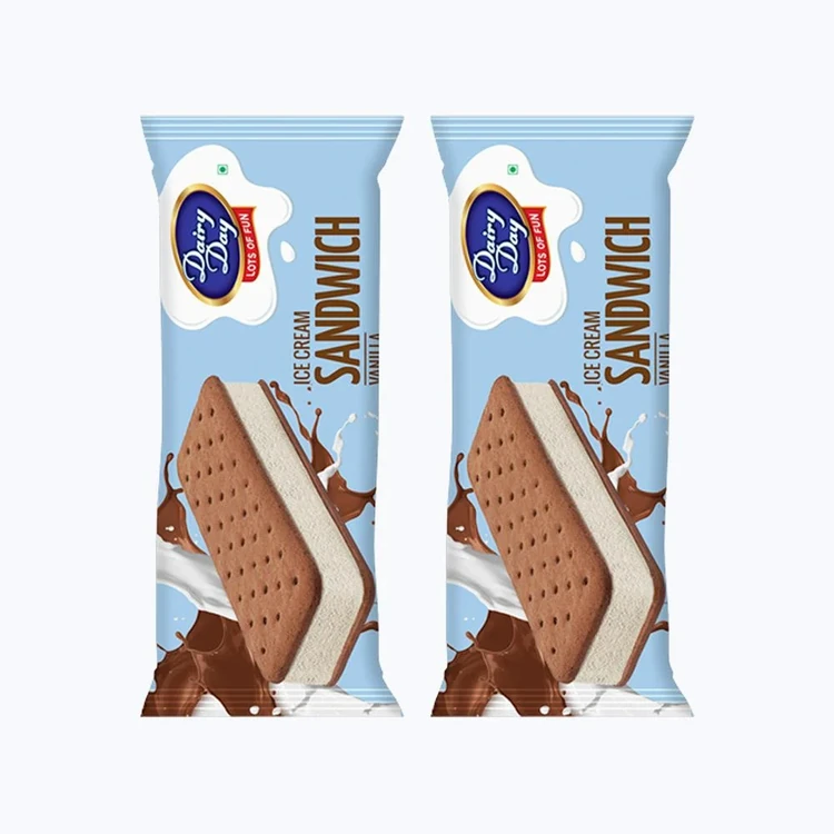 Dairy Day Ice Cream Sandwich (Vanilla) - Pack of 2
