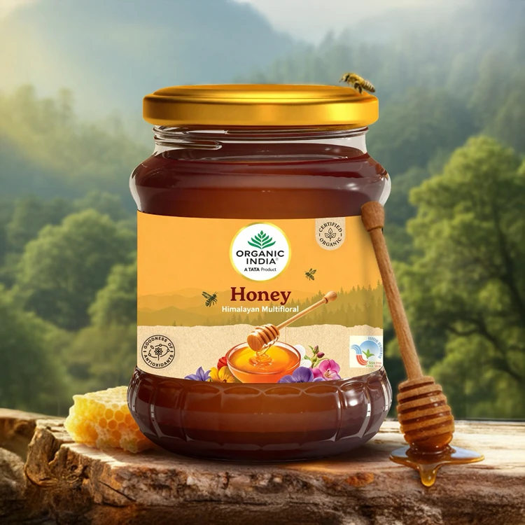 Organic India Multi Floral Organic Honey