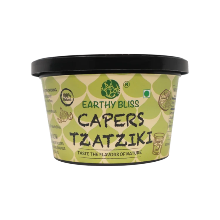 Earthy Bliss Capers Tzatziki Greek Dip