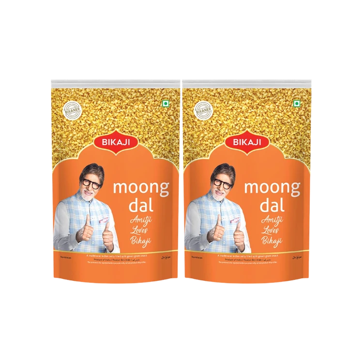 Bikaji Moong Dal Namkeen - Pack of 2