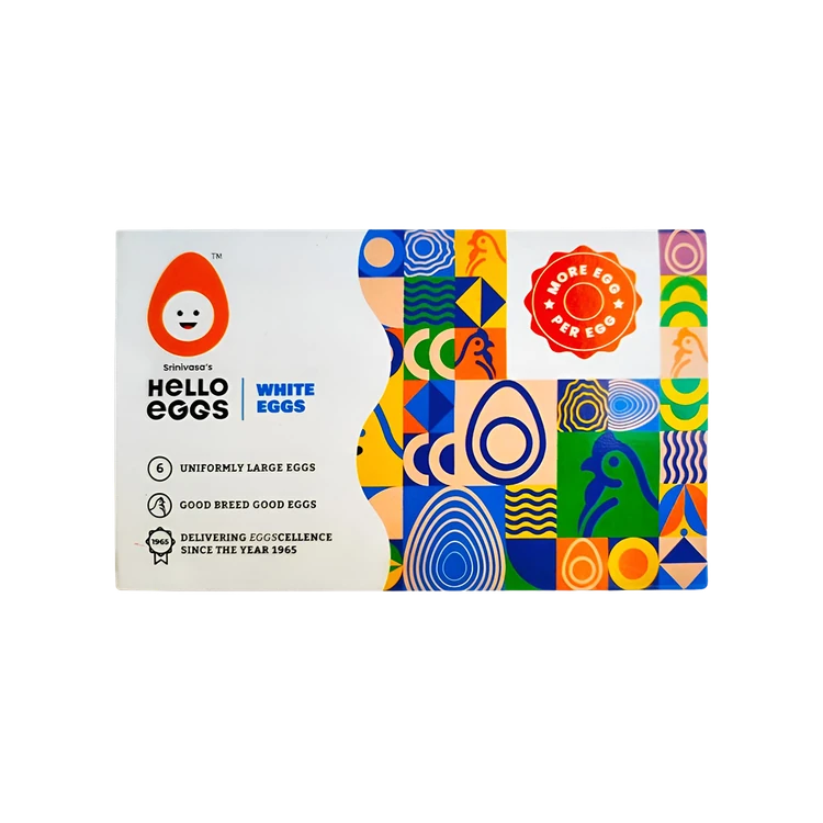 Hello Eggs White Protein Rich Eggs