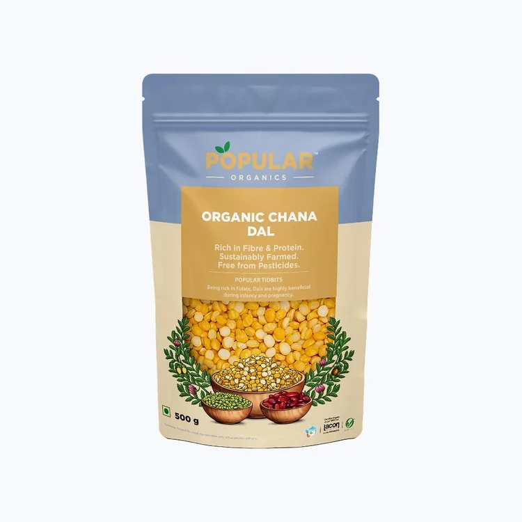 Popular Organics - Organic Chana Dal