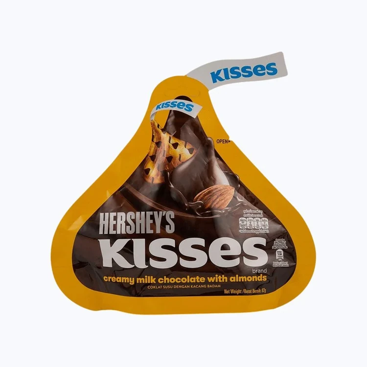 Hershey's Kisses Creamy Milk Chocolate Pack With Almonds