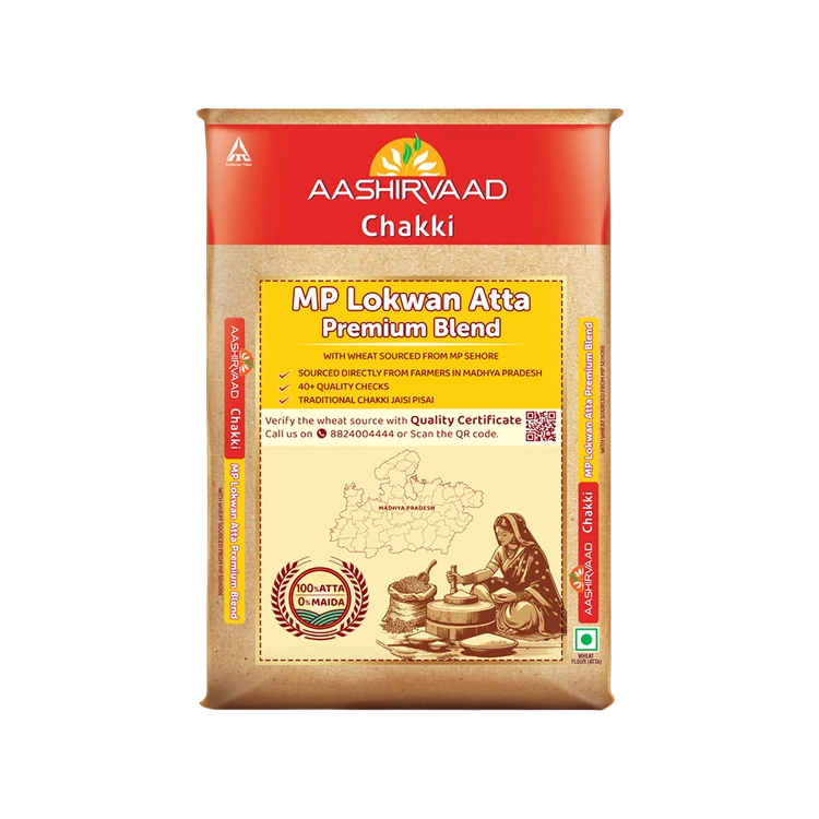 Aashirvaad Premium Blend Chakki Lokwan Atta