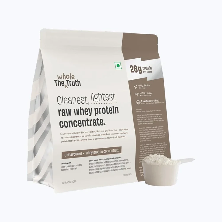 The Whole Truth Whey Protein Concentrate (Unflavoured)