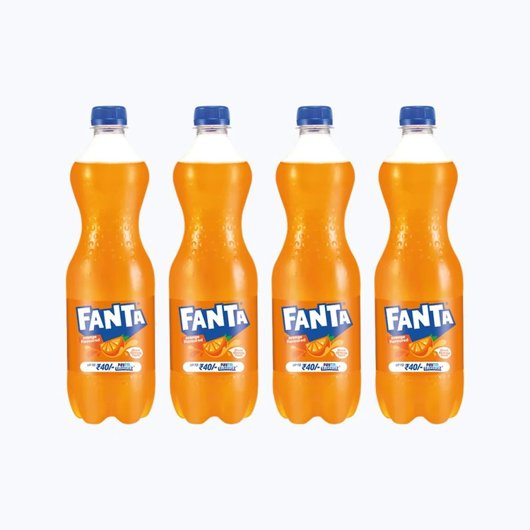 Fanta Orange Soft Drink - Pack of 4