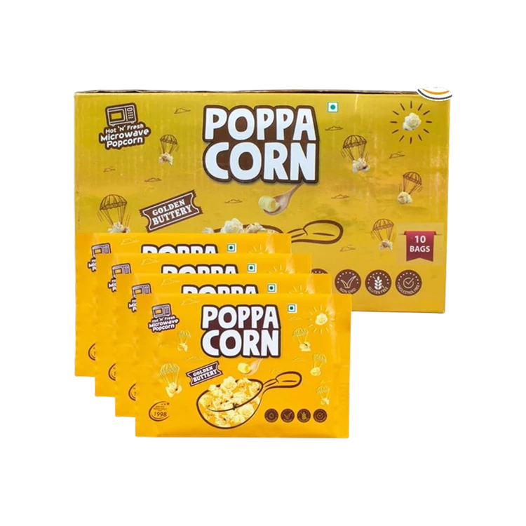POPPACORN Golden Buttery Popcorn