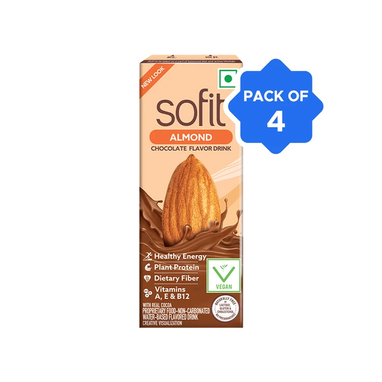 Sofit Chocolate Almond Beverage - Pack of 4