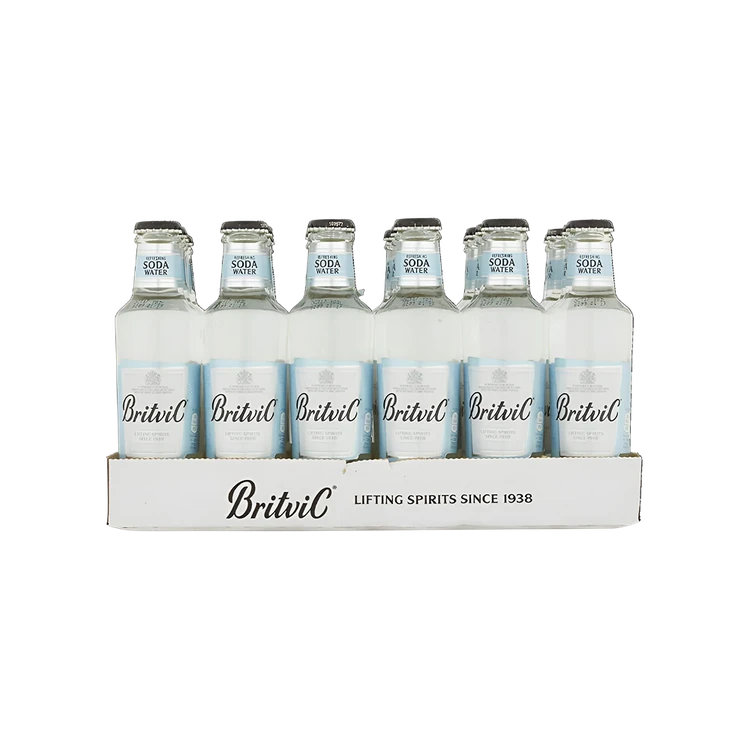 Britvic Refreshing Soda Water - Pack of 24