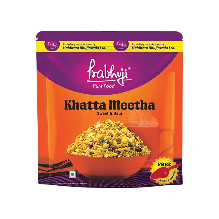 Haldiram's Prabhuji Khatta Meetha Mixture Namkeen