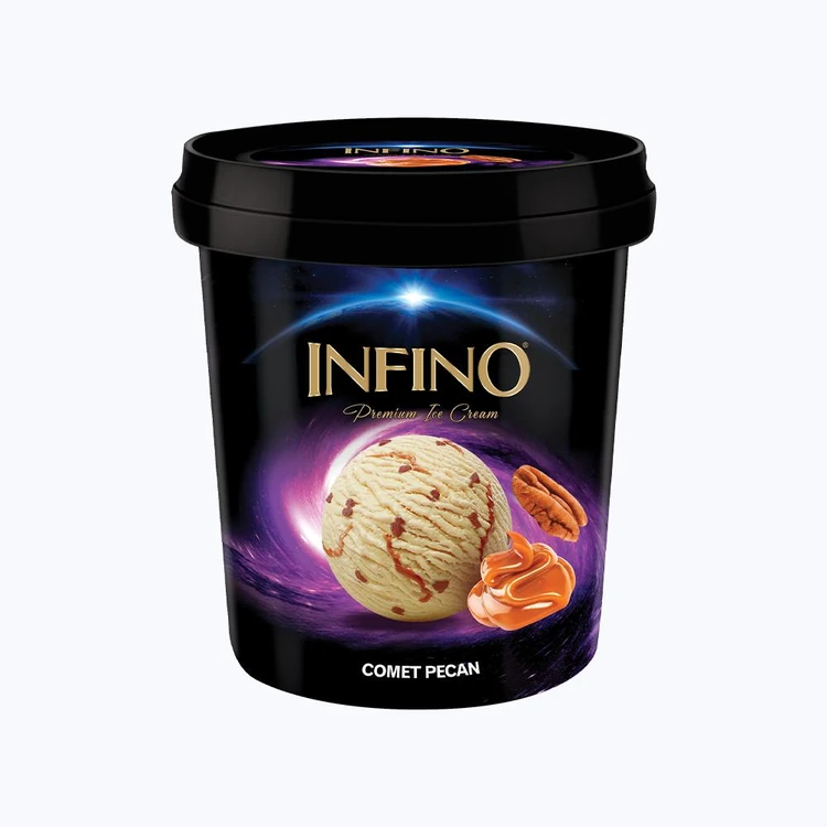 Infino Comet Pecan Ice Cream Tub