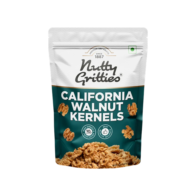 Nutty Gritties California Walnut Kernels (Akrotu Bija)