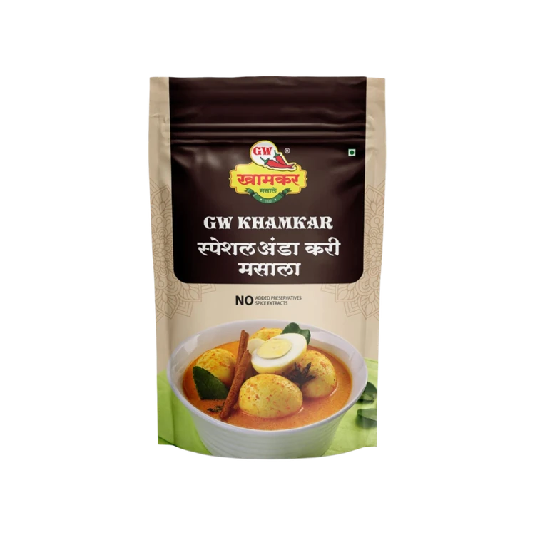 G W Khamkar Spices Egg Curry Masala