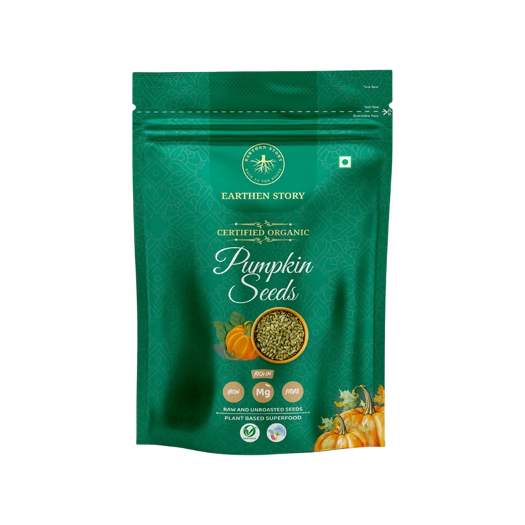 Earthen Story Certified Organic Pumpkin Seeds