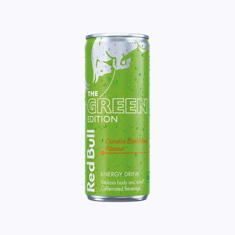 Red Bull Curuba Elderflower Energy Drink - The Green Edition