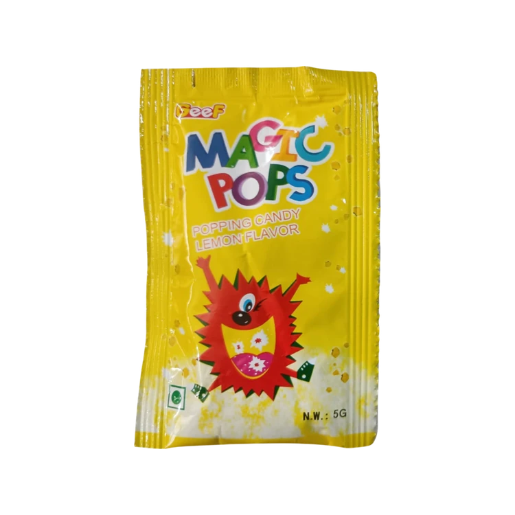 Magic Pops Popping Candy (Lemon Flavor)