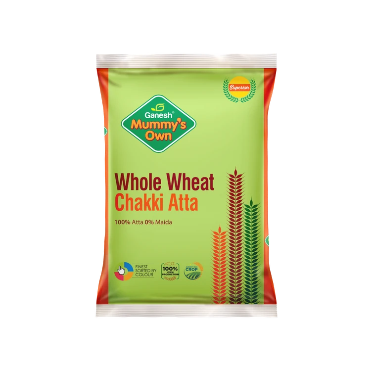 Ganesh Whole Wheat Chakki Atta (Godihittu)