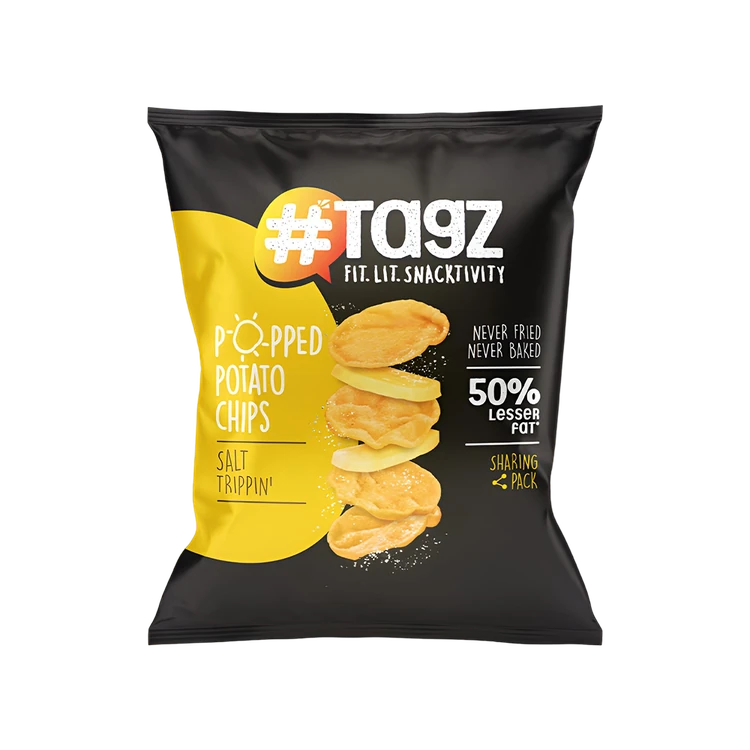 Tagz Salt Trippin Potato Popped Chips