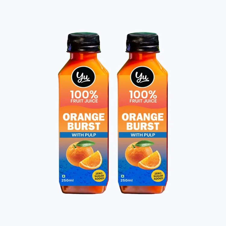 Yu 100% Orange Juice - Pack of 2