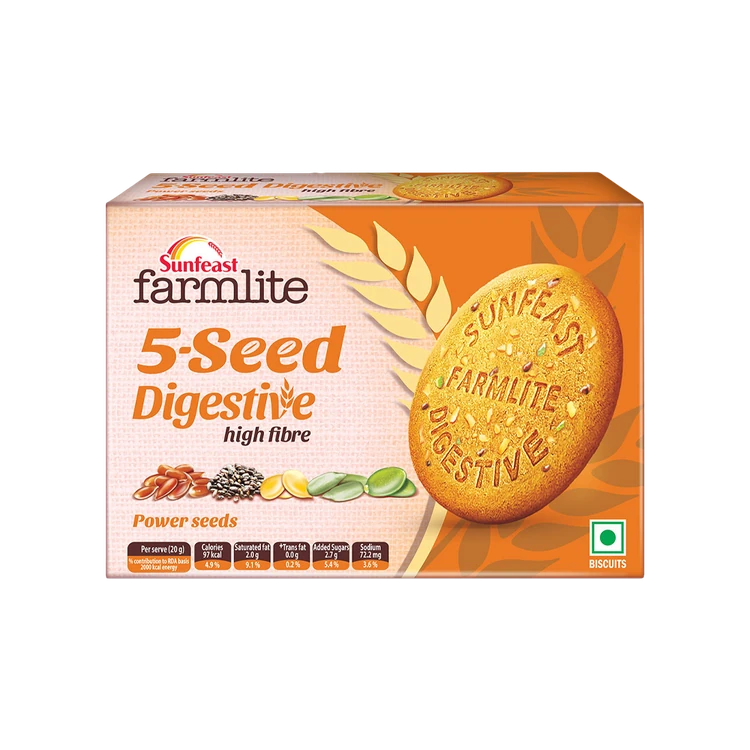 Sunfeast Farmlite 5-Seed Digestive Power Hi Fibre Biscuit