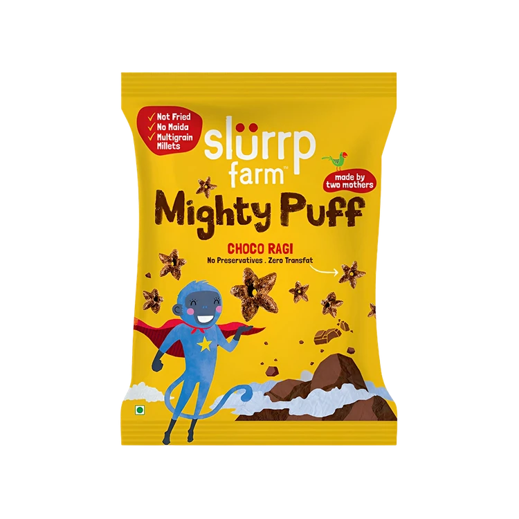 Slurrp Farm Choco Ragi Puffs