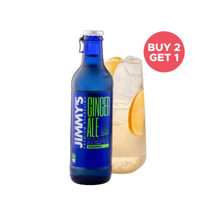 Jimmy's Premium Ginger Ale (Original) - Buy 2 Get 1 Free