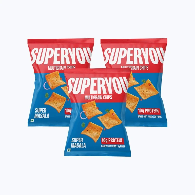 SuperYou Multigrain Super Masala Chips - Pack of 3