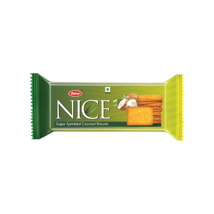 Dukes Nice Sugar Sprinkled Coconut Biscuit