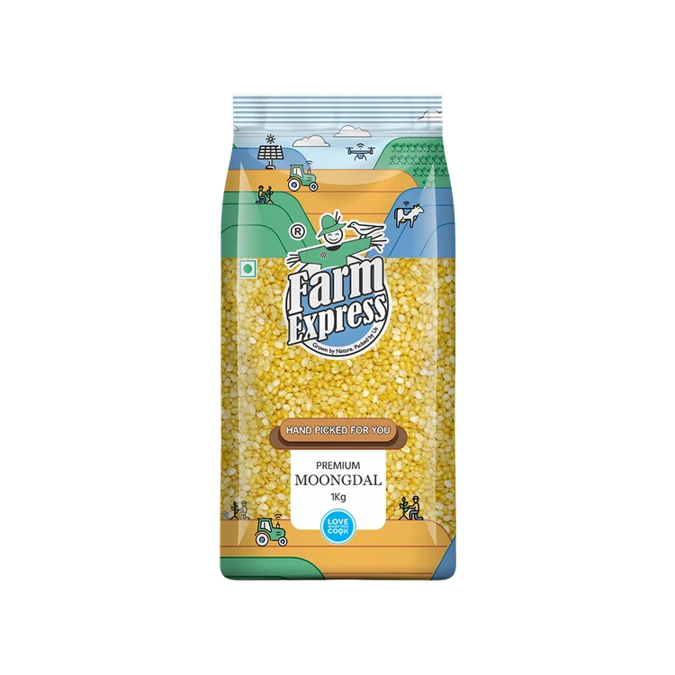 Farm Express Premium Moong Dal (Dhuli) (Hesaru Bele)