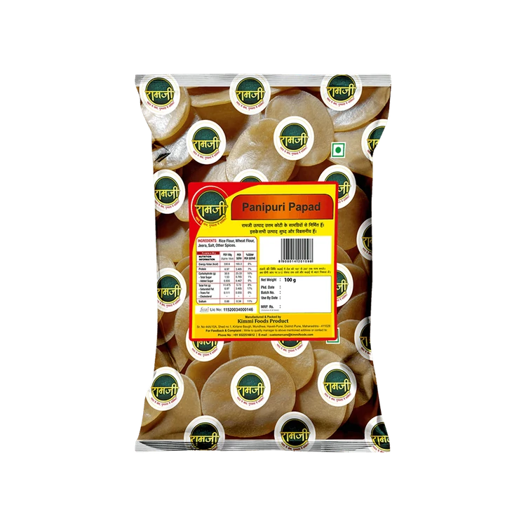 Ramji Pani Puri Papad