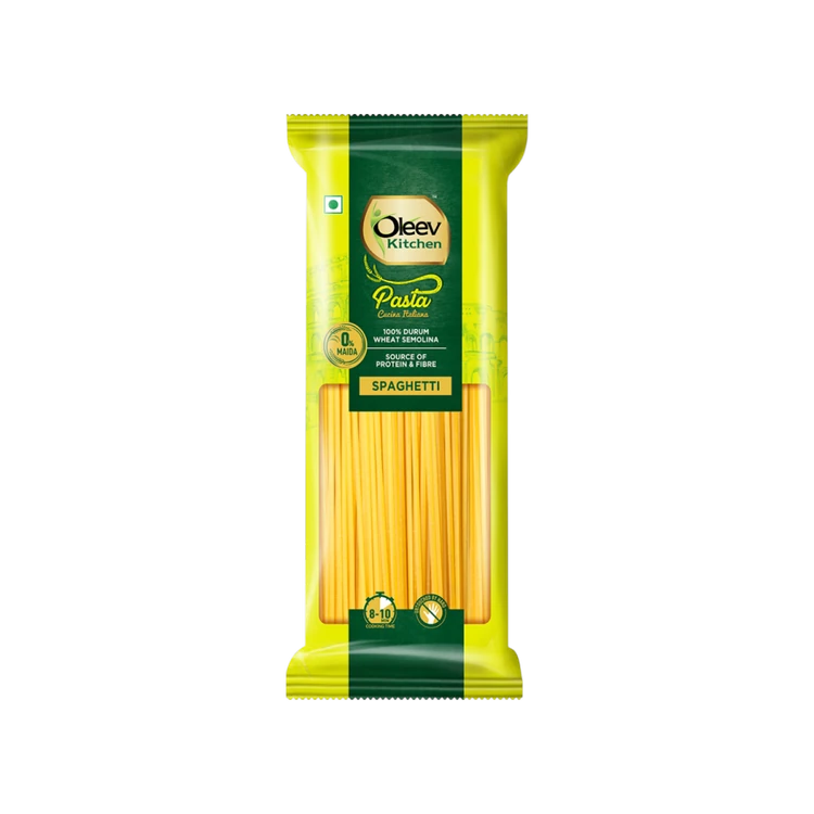 Oleev Kitchen No Maida Spaghetti Durum Wheat Pasta