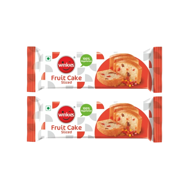 Winkies Fruit Slice Cake (Veg) - Pack of 2