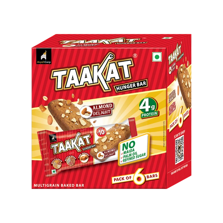 Taakat Hunger Bar Almond Delight Nutrition Bar
