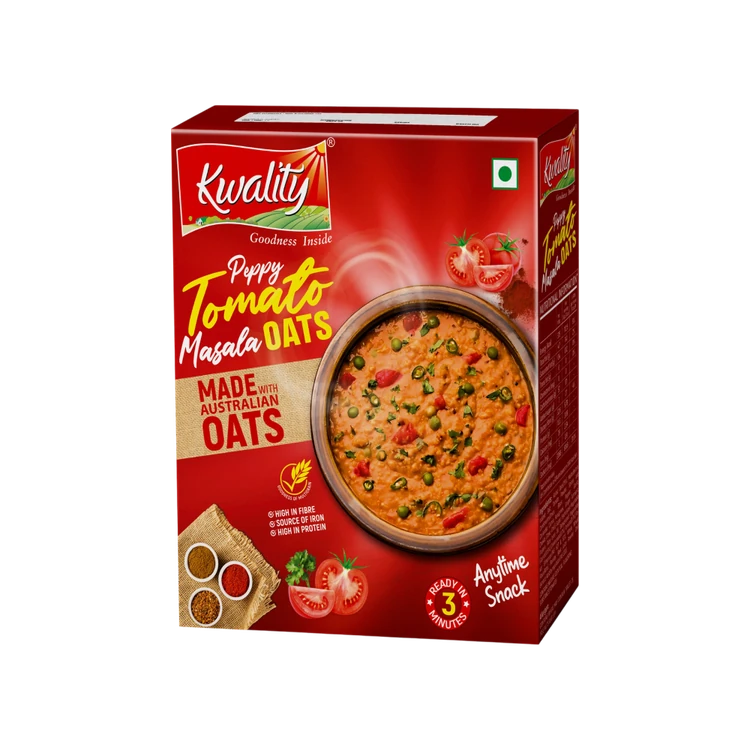 Kwality Peppy Tomato Masala Flavoured Oats